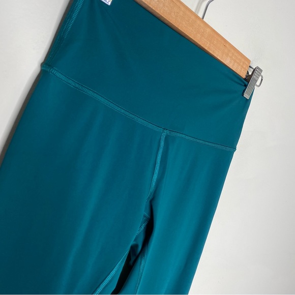 Lululemon Emerald Green Wunder Under High Rise Tight Legging 25" Nulux Size 6 - Picture 4 of 11